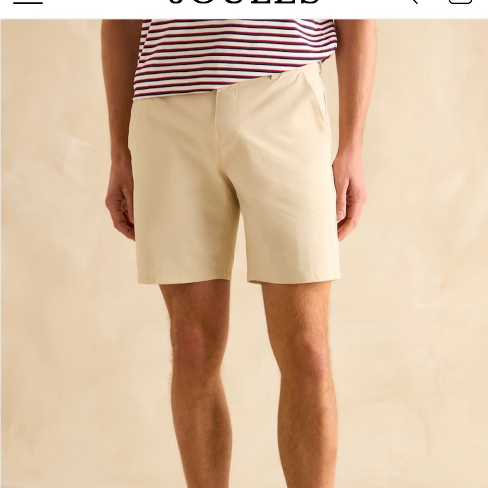 JOULES men khaki  Tan Shorts new Size 32